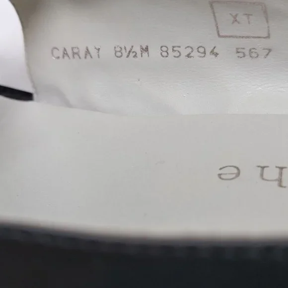 Apostrophe Caray Women's Block Heel Black Leather Shoes US Size 8.5M - Picture 9 of 9